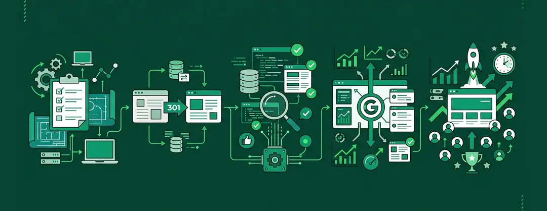 Protocole de migration SEO lors d'une refonte de site web — redirections 301 et conservation des positions