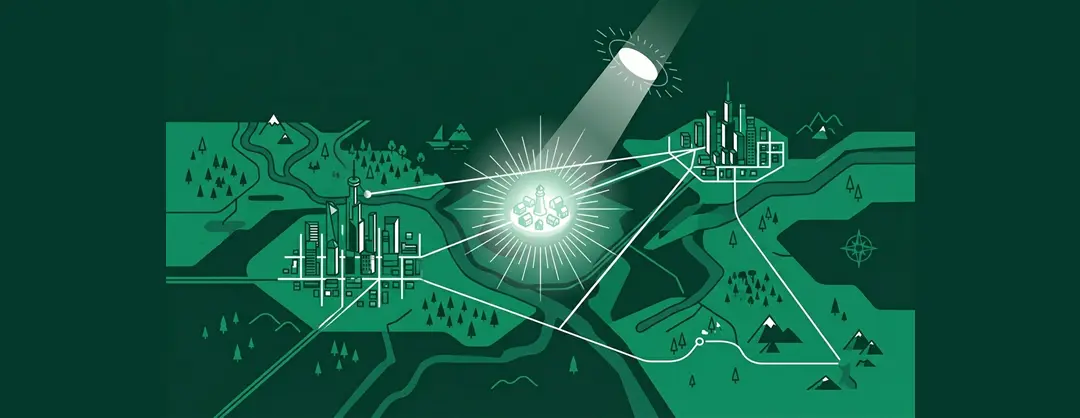 Illustration de l'opportunité SEO à Anglet — position centrale dans le triangle BAB