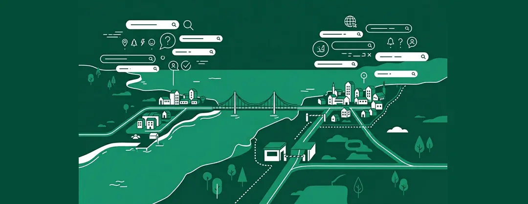 Illustration de la stratégie SEO transfrontalière à Saint-Jean-de-Luz — clientèle franco-espagnole côte basque