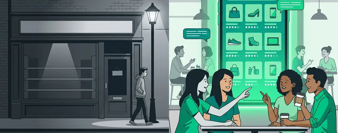 Site web invisible versus site visible sur Google